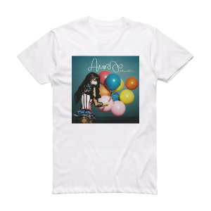 Aura Dione Columbine Album Cover T-Shirt White