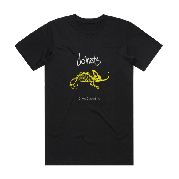 Donots Coma Chameleon Album Cover T-Shirt Black