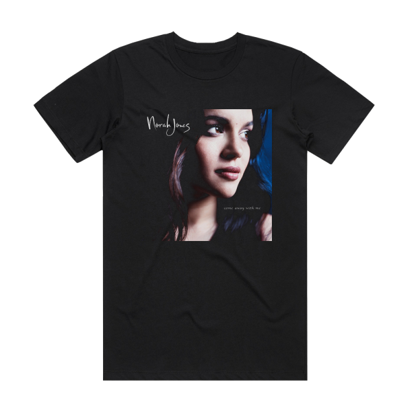 Norah Jones Come Away With Me Album Cover T-Shirt Black