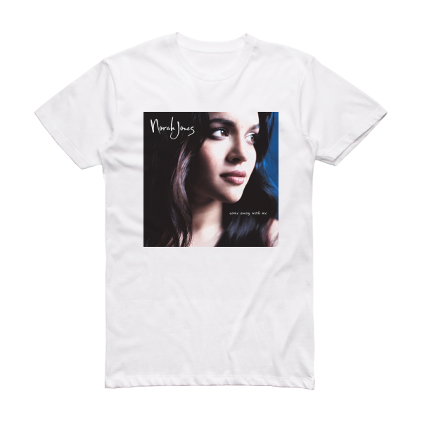 Norah Jones Come Away With Me Album Cover T-Shirt White