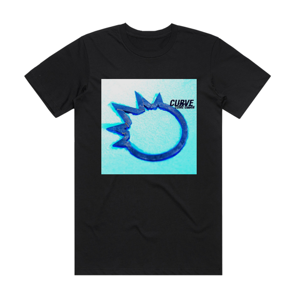 Curve Come Clean Album Cover T-Shirt Black