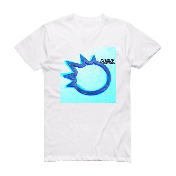 Curve Come Clean Album Cover T-Shirt White