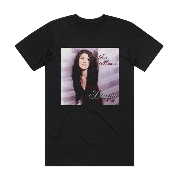 Jane Monheit Come Dream With Me Album Cover T-Shirt Black