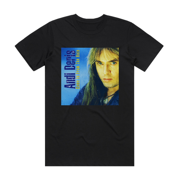 Andi Deris Come In From The Rain Album Cover T-Shirt Black