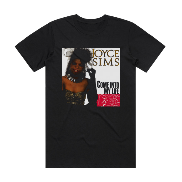 Joyce Sims Come Into My Life Album Cover T-Shirt Black