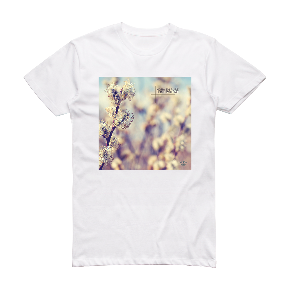 Nora en Pure Come With Me Album Cover T-Shirt White – ALBUM COVER T-SHIRTS
