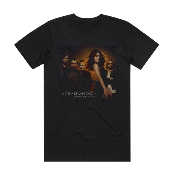 La Oreja de Van Gogh Cometas Por El Cielo Album Cover T-Shirt Black