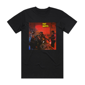 Fat Boys Coming Back Hard Again Album Cover T-Shirt Black