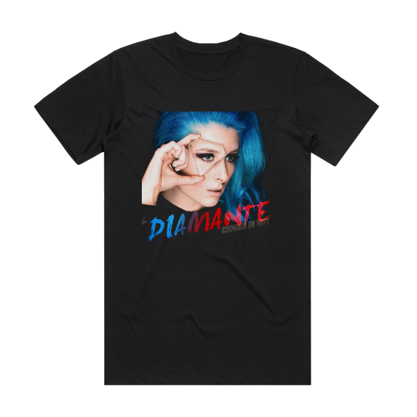 Diamante Coming In Hot 2 Album Cover T-Shirt Black