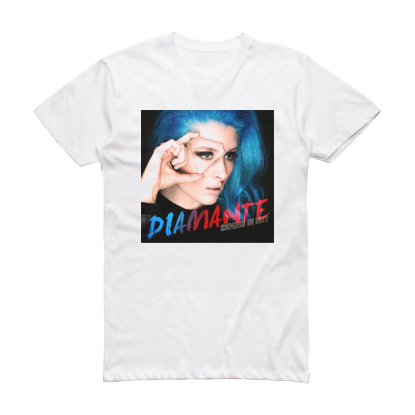 Diamante Coming In Hot 2 Album Cover T-Shirt White