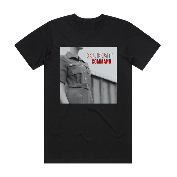 Client Command Album Cover T-Shirt Black