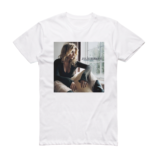 Julie Zenatti Comme Vous Album Cover T-Shirt White