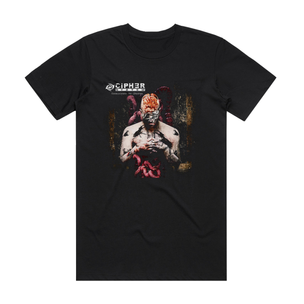 Cipher System Communicate The Storms Album Cover T-Shirt Black