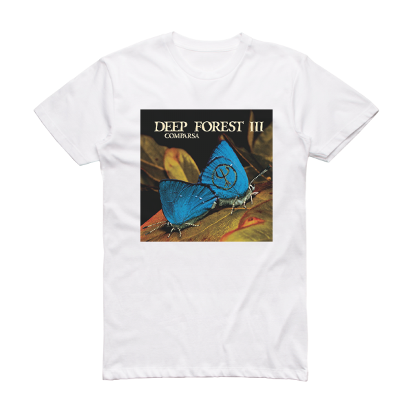 Deep Forest Comparsa Bonus Disc Album Cover T-Shirt White