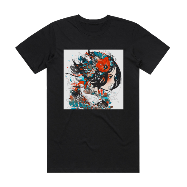 DJ Okawari Compass Album Cover T-Shirt Black
