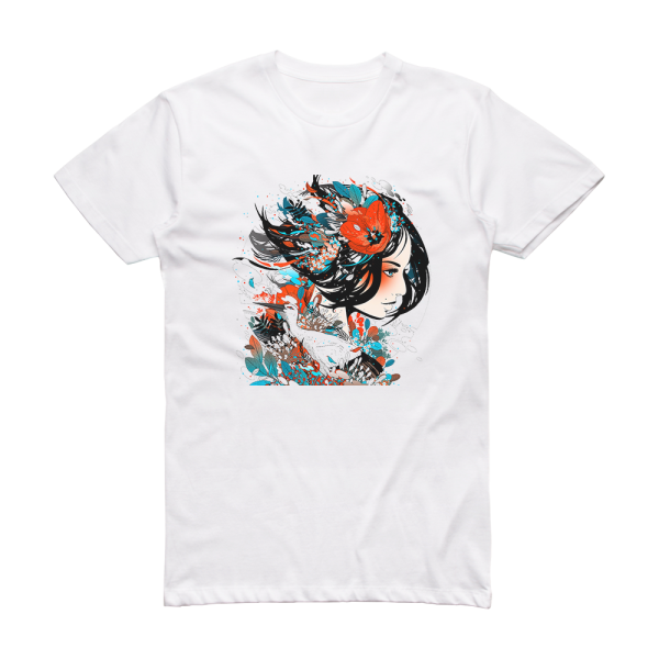 DJ Okawari Compass Album Cover T-Shirt White