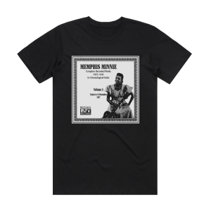 Memphis Minnie Complete Recorded Works 1935 1941 Volume 3 1937 Album Cover T-Shirt Black