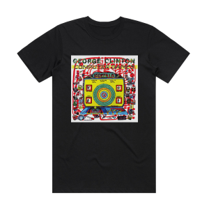George Clinton Computer Games Album Cover T-Shirt Black