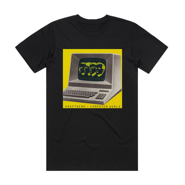 Kraftwerk Computerwelt 1 Album Cover T-Shirt Black