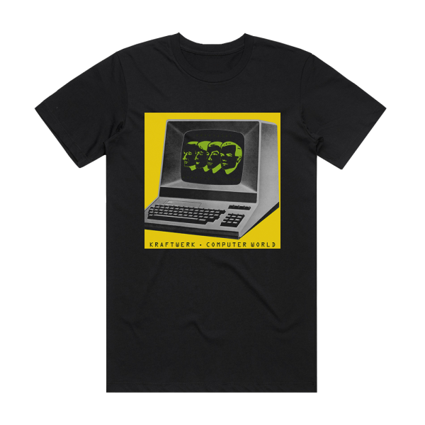 Kraftwerk Computerwelt 2 Album Cover T-Shirt Black