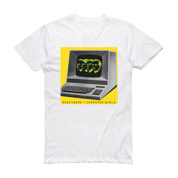 Kraftwerk Computerwelt 2 Album Cover T-Shirt White