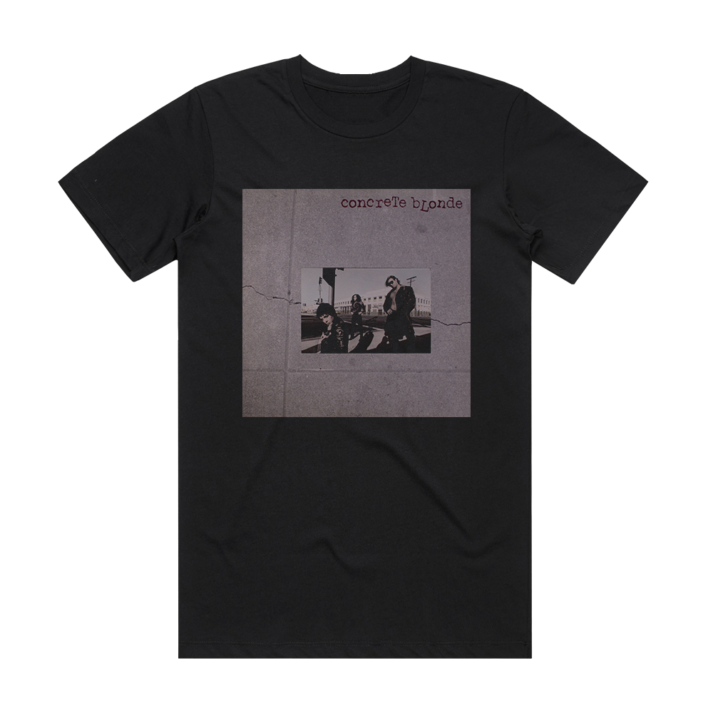 Concrete Blonde Concrete Blonde Album Cover T-Shirt Black – ALBUM COVER ...