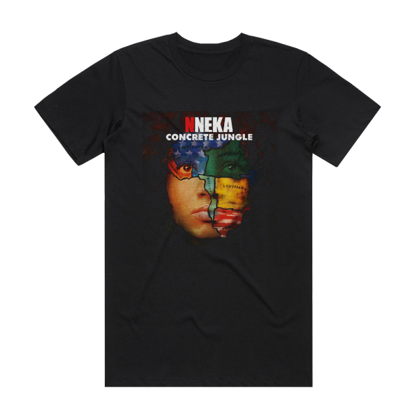 Nneka Concrete Jungle Album Cover T-Shirt Black