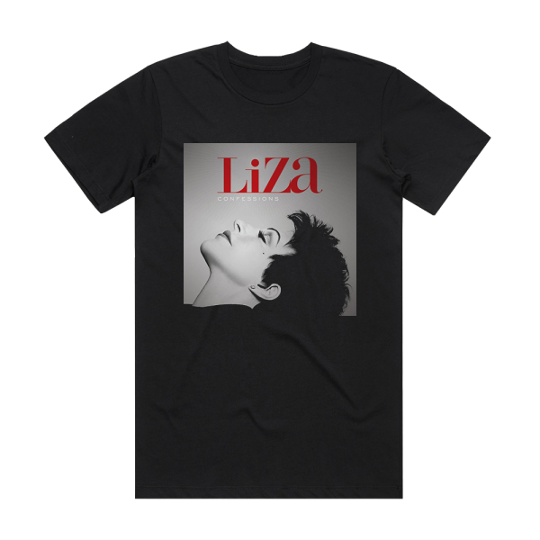 Liza Minnelli Confessions Album Cover T-Shirt Black