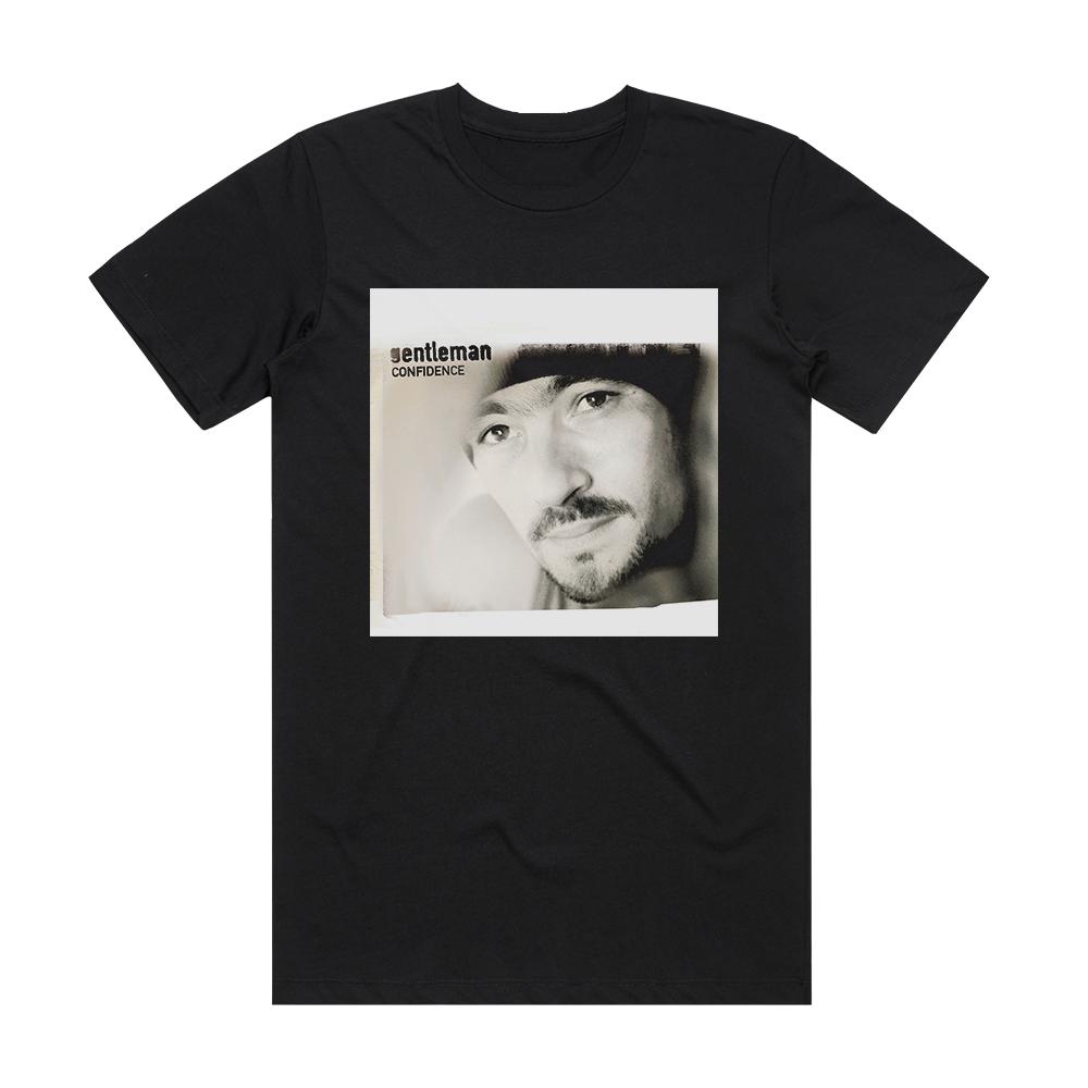 Gentleman Confidence Album Cover T-Shirt Black