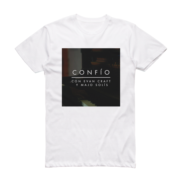 Evan Craft Confo Album Cover T-Shirt White