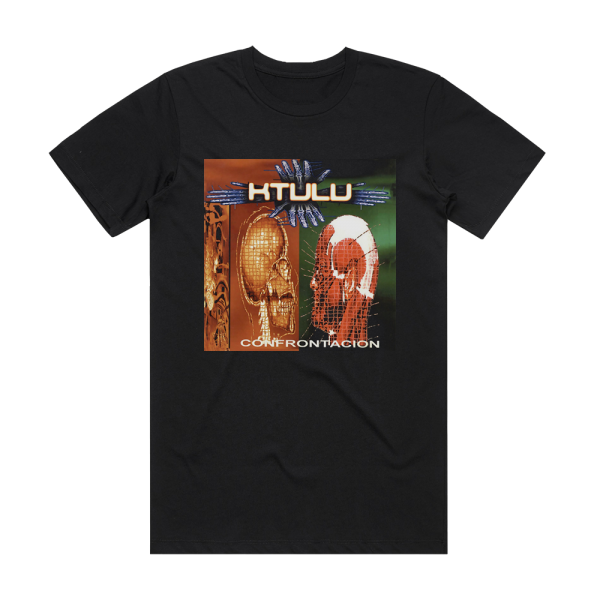 Ktulu Confrontacin Album Cover T-Shirt Black