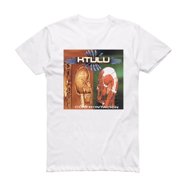 Ktulu Confrontacin Album Cover T-Shirt White