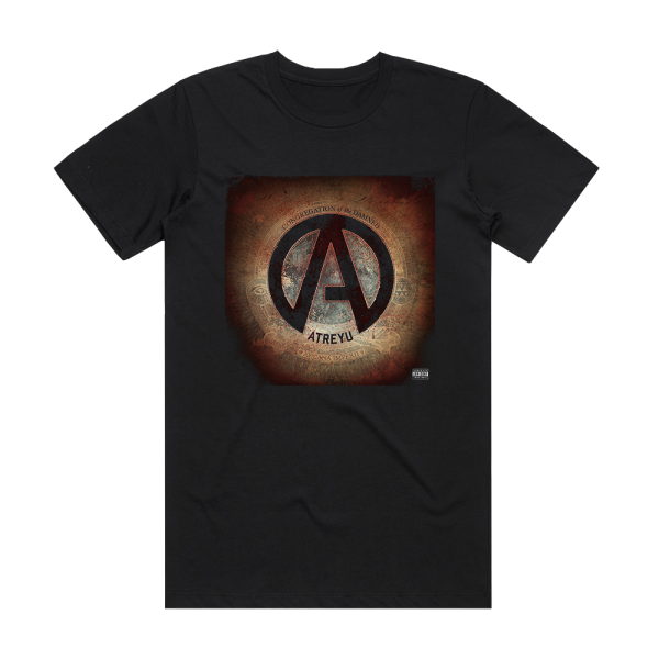 Atreyu Congregation Of The Damned 2 Album Cover T-Shirt Black