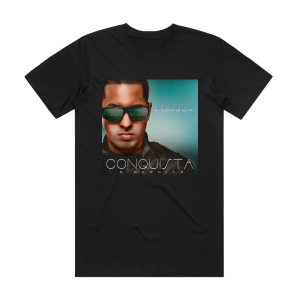 Jaydan Conquista Sinergica Album Cover T-Shirt Black