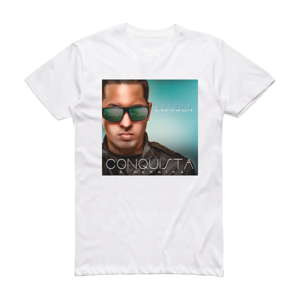 Jaydan Conquista Sinergica Album Cover T-Shirt White