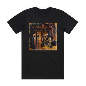 Circle II Circle Consequence Of Power Album Cover T-Shirt Black