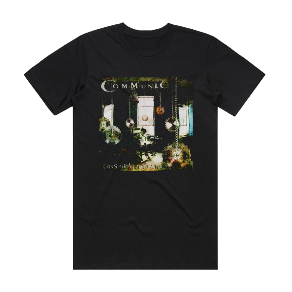 Communic Conspiracy In Mind Album Cover T-Shirt Black