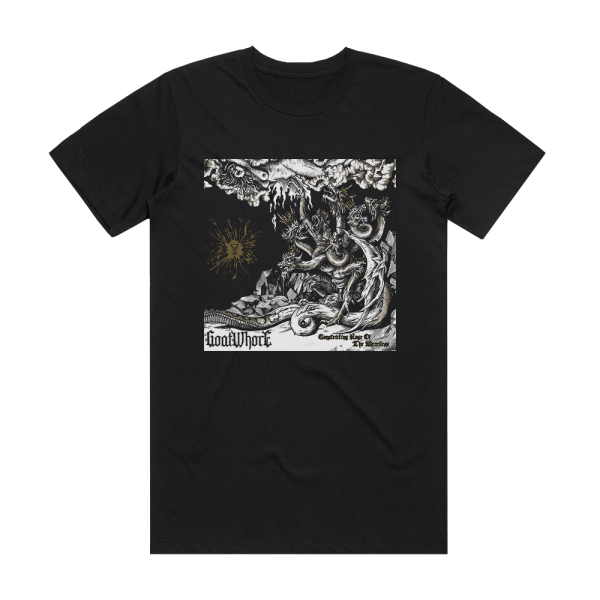 Goatwhore Constricting Rage Of The Merciless Album Cover T-Shirt Black