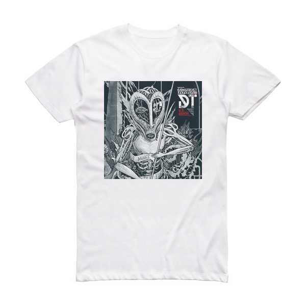 Dark Tranquillity Construct 2 Album Cover T-Shirt White