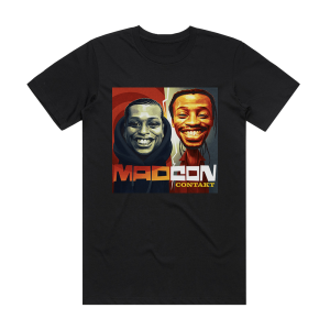 Madcon Contakt Album Cover T-Shirt Black