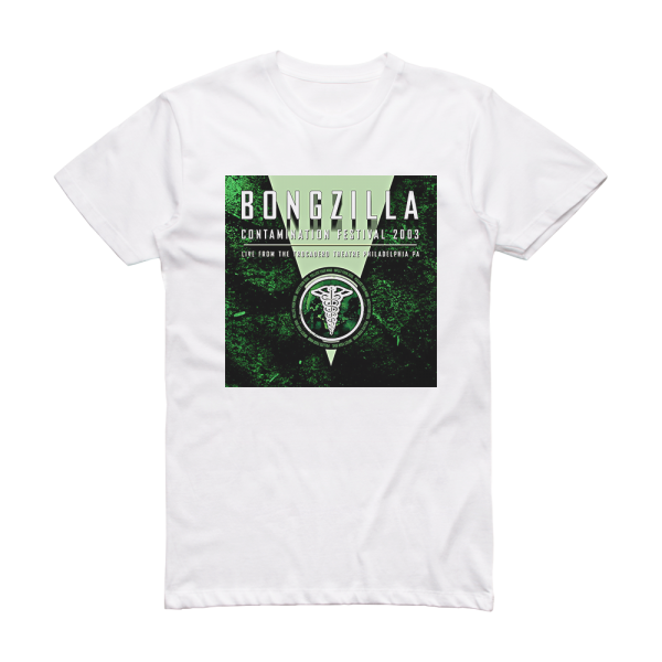 Bongzilla Contamination Festival 2003 Album Cover T-Shirt White