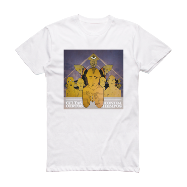 Celtas Cortos Contratiempos Album Cover T-Shirt White