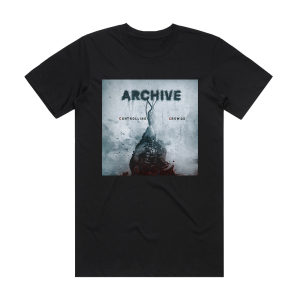 Archive Controlling Crowds Album Cover T-Shirt Black