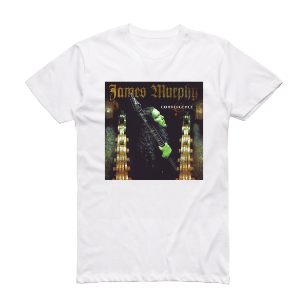 James Murphy Convergence Album Cover T-Shirt White