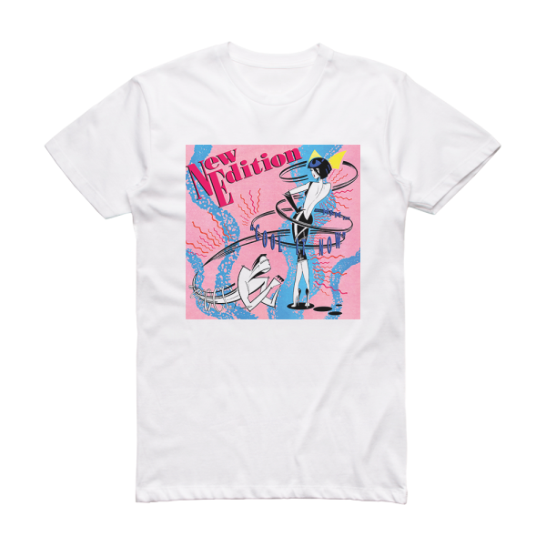 New Edition Cool It Now Album Cover T-Shirt White