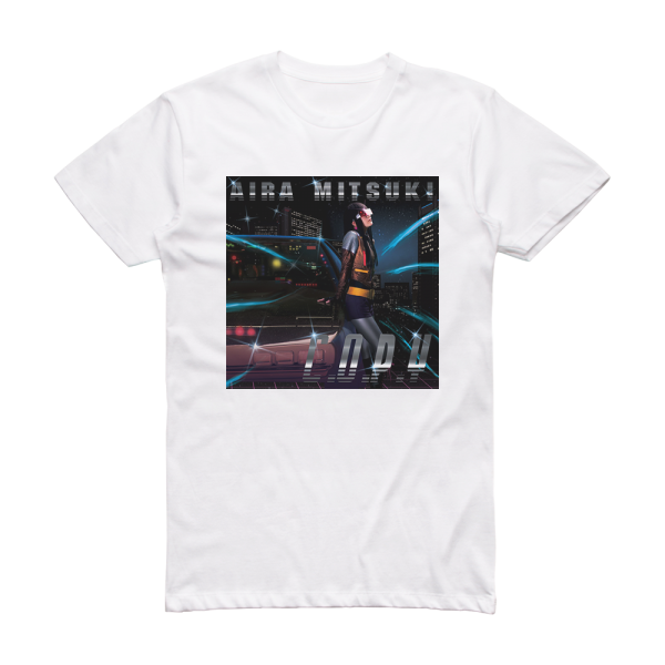 Aira Mitsuki Copy Album Cover T-Shirt White
