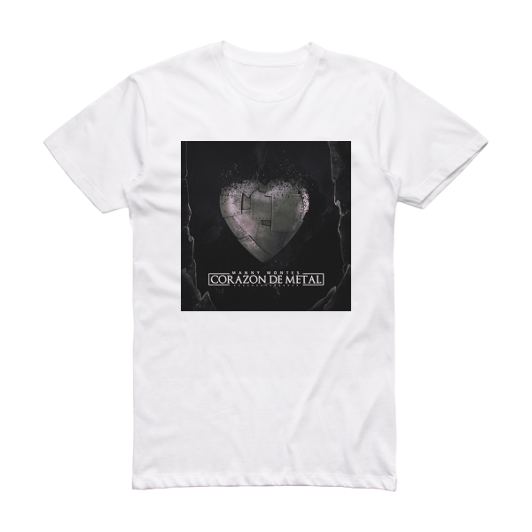 manny montes Corazn De Metal Album Cover T-Shirt White