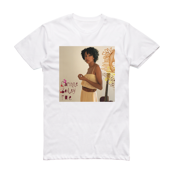 Corinne Bailey Rae Corinne Bailey Rae 1 Album Cover T-Shirt White