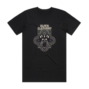 Black Elephant Cosmic Blues Album Cover T-Shirt Black