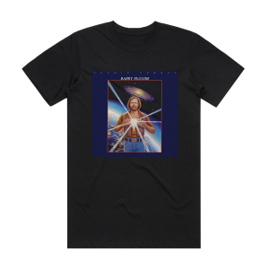 Barry McGuire Cosmic Cowboy Album Cover T-Shirt Black